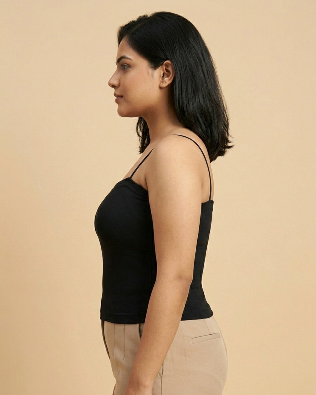 COMBO OF 3 PADDED SEAMLESS CAMISOLE