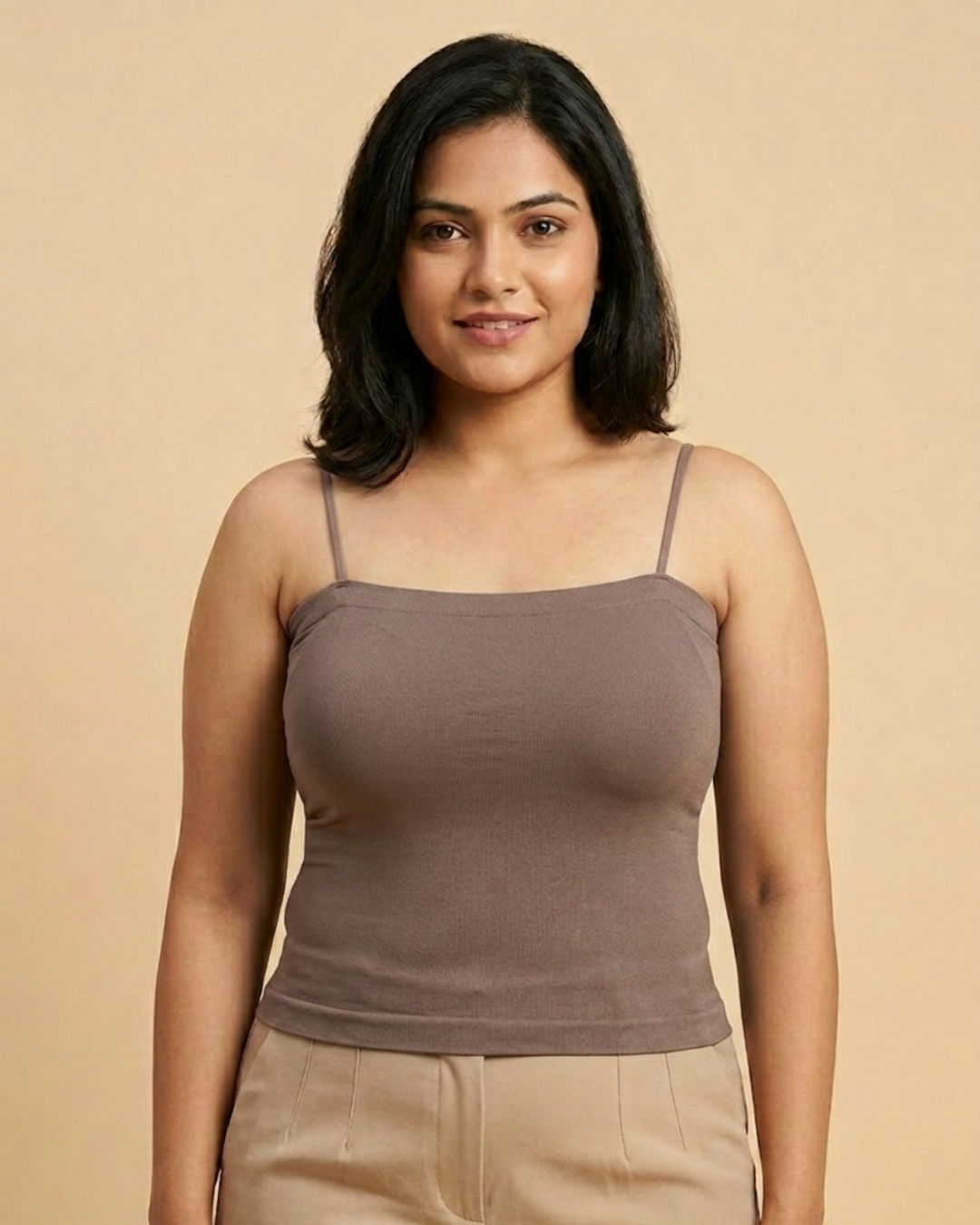 COMBO OF 3 PADDED SEAMLESS CAMISOLE