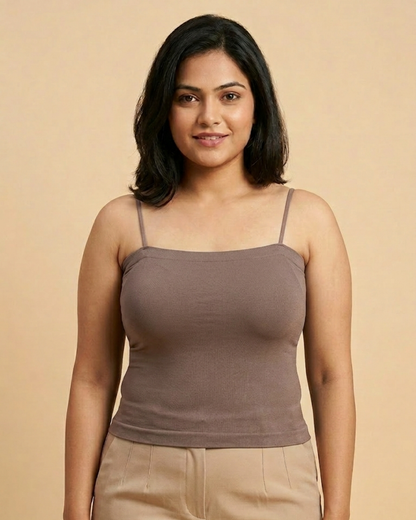 COMBO OF 3 PADDED SEAMLESS CAMISOLE