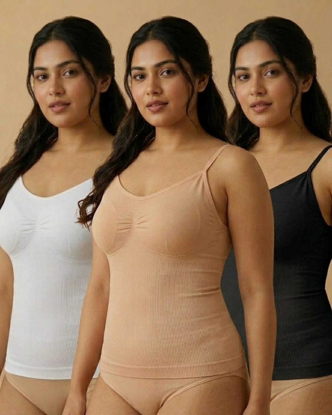 COMBO OF 3 SHAPPER CAMISOLES
