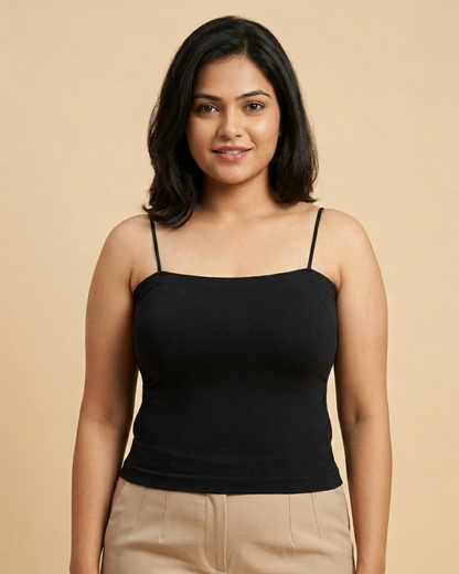 COMBO OF 3 PADDED SEAMLESS CAMISOLE