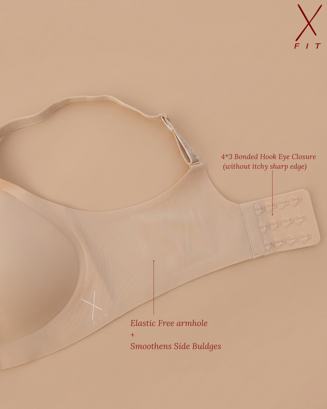 SECOND-SKIN INVISIBLE SET | 32B/C TO 38B/C