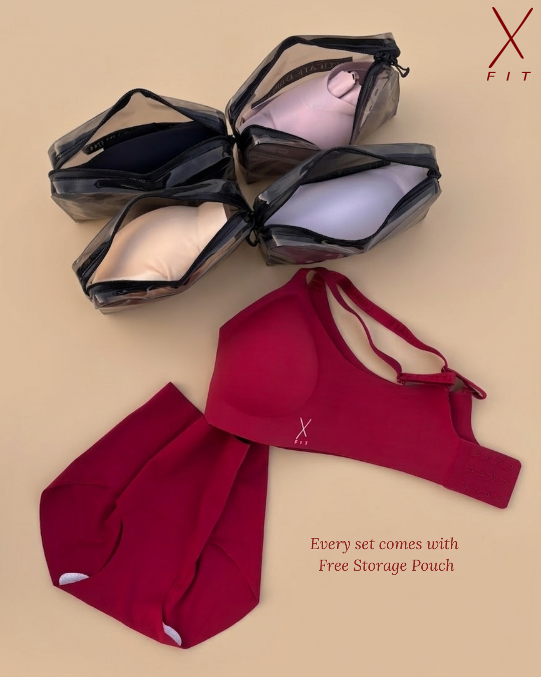 SECOND-SKIN INVISIBLE SET | 32B/C TO 38B/C